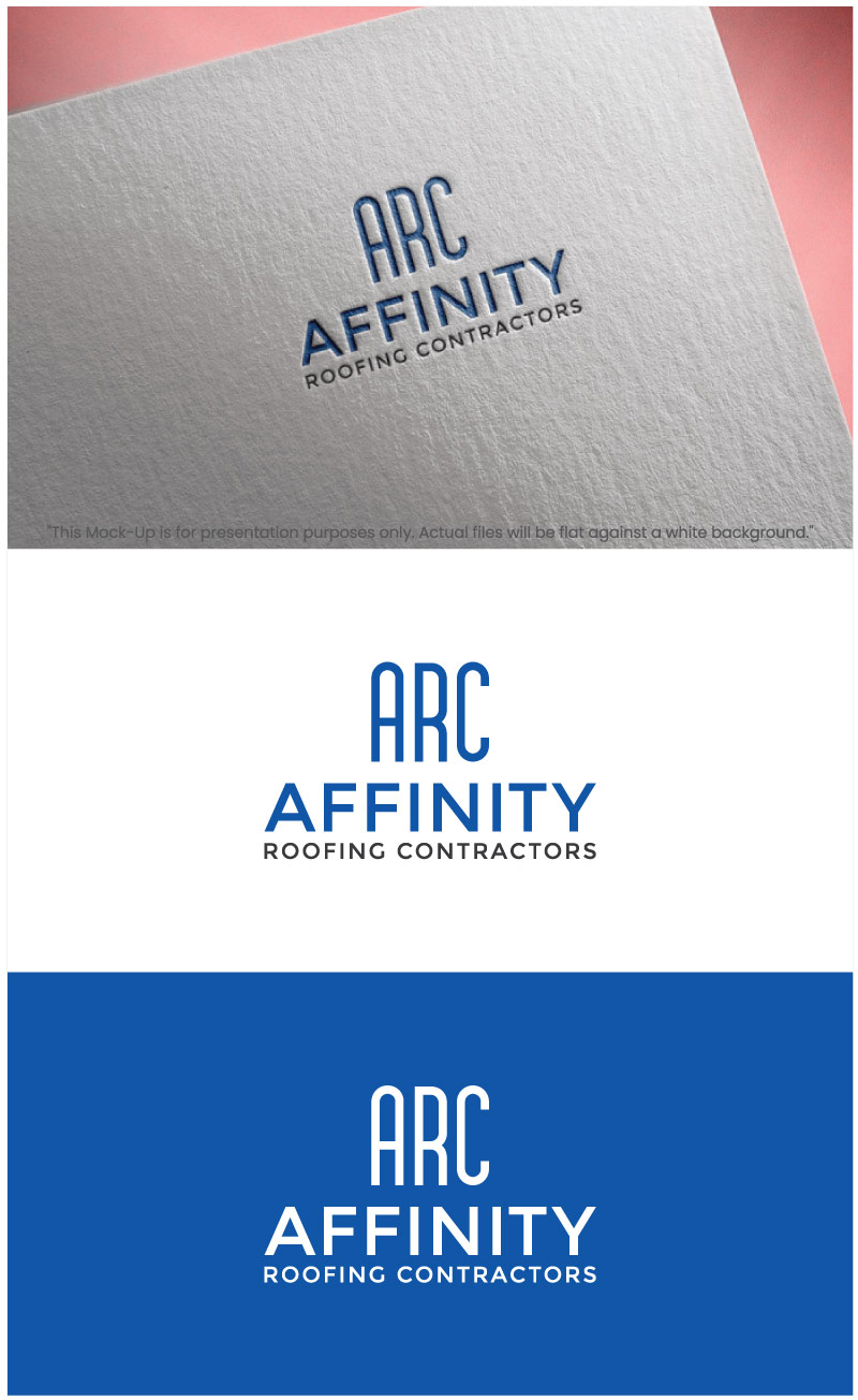 Logo-Design von SHAH 101 für Affinity Roofing Contractors | Design #29816760
