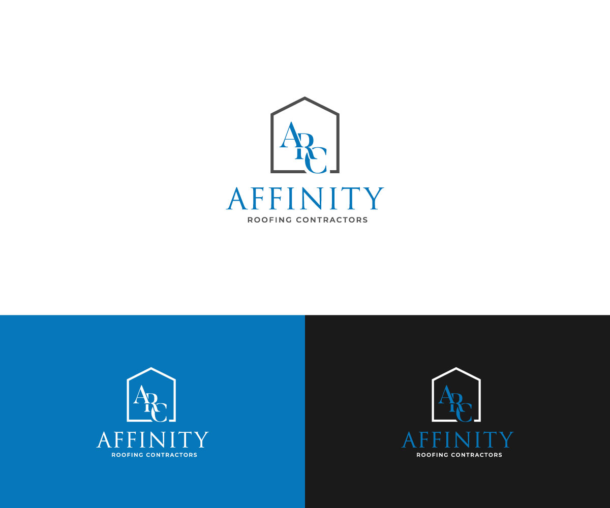 Design de Logo par flora.c design pour Affinity Roofing Contractors | Design #29782770