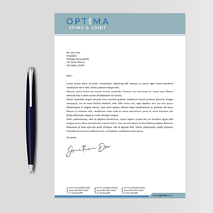 Letterhead Design by Designers Hub for this project | Design: #29784636