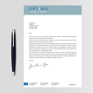 Letterhead Design by Designers Hub for this project | Design: #29784738