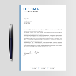 Letterhead Design by Designers Hub for this project | Design: #29784797