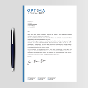 Letterhead Design by Designers Hub for this project | Design: #29784817