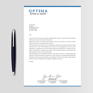 Letterhead Design by Designers Hub for this project | Design: #29784900