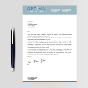 Letterhead Design by Designers Hub for this project | Design: #29785023