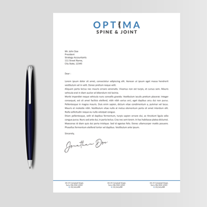 Letterhead Design by Designers Hub for this project | Design: #29785346