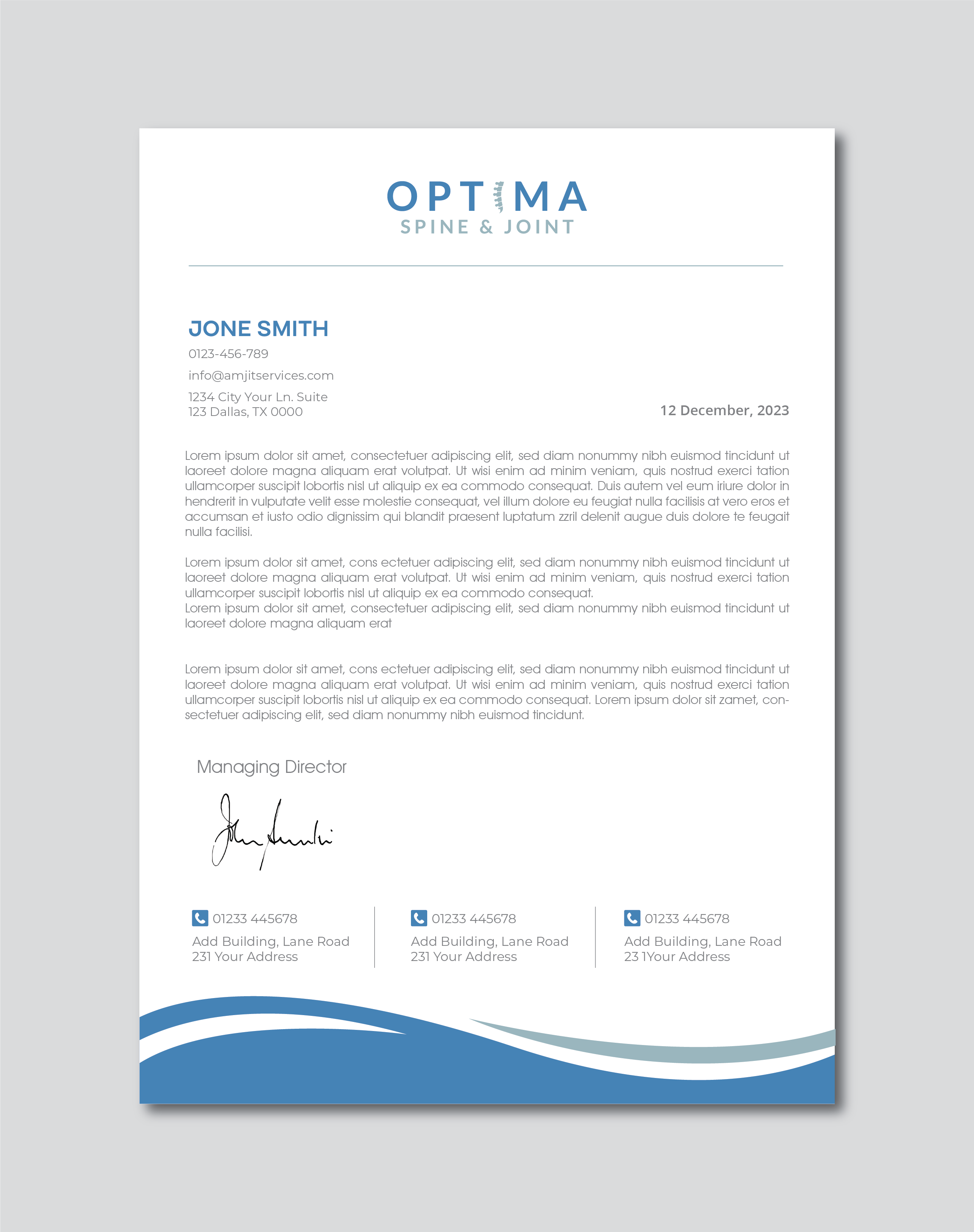 Letterhead Design by artbitin for this project | Design #29782444