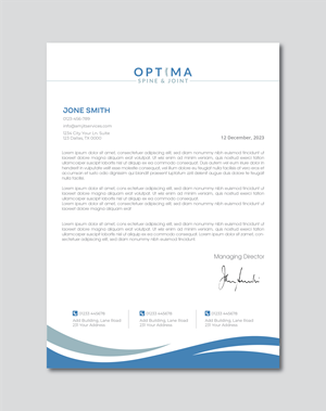 Letterhead Design by artbitin for this project | Design: #29782446
