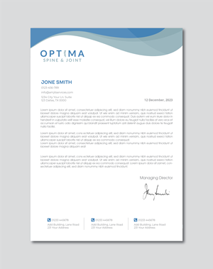 Letterhead Design by artbitin for this project | Design: #29782450