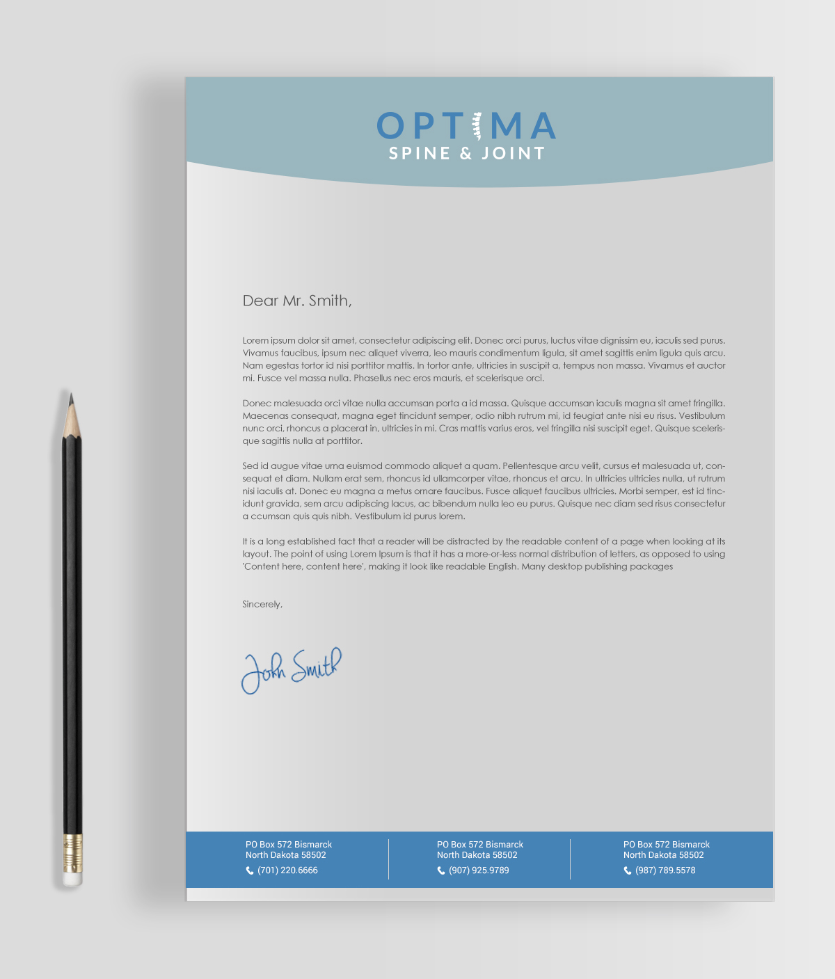 Letterhead Design by chandrayaan.creative for this project | Design #29783576