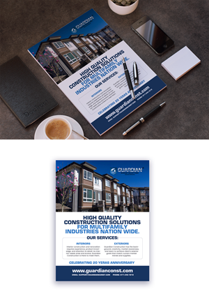 Advertisement Design by debdesign for GUARDIAN CONSTRUCTION   | Design: #29783884