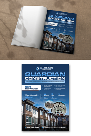 Advertisement Design by debdesign for GUARDIAN CONSTRUCTION   | Design: #29787821