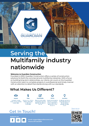 Werbe-Design von Sarina.dsg für GUARDIAN CONSTRUCTION   | Design: #29779917