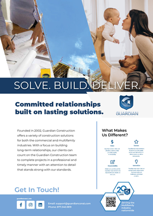 Werbe-Design von Sarina.dsg für GUARDIAN CONSTRUCTION   | Design: #29783745