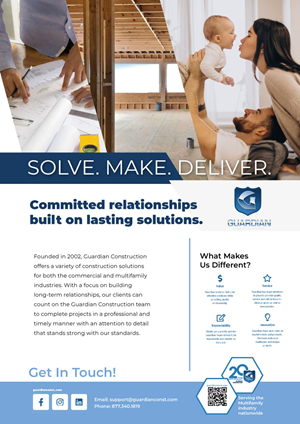 Advertisement Design by Sarina.dsg for GUARDIAN CONSTRUCTION   | Design: #29783843