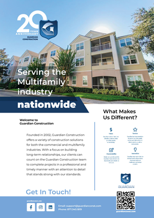 Advertisement Design by Sarina.dsg for GUARDIAN CONSTRUCTION   | Design: #29783919