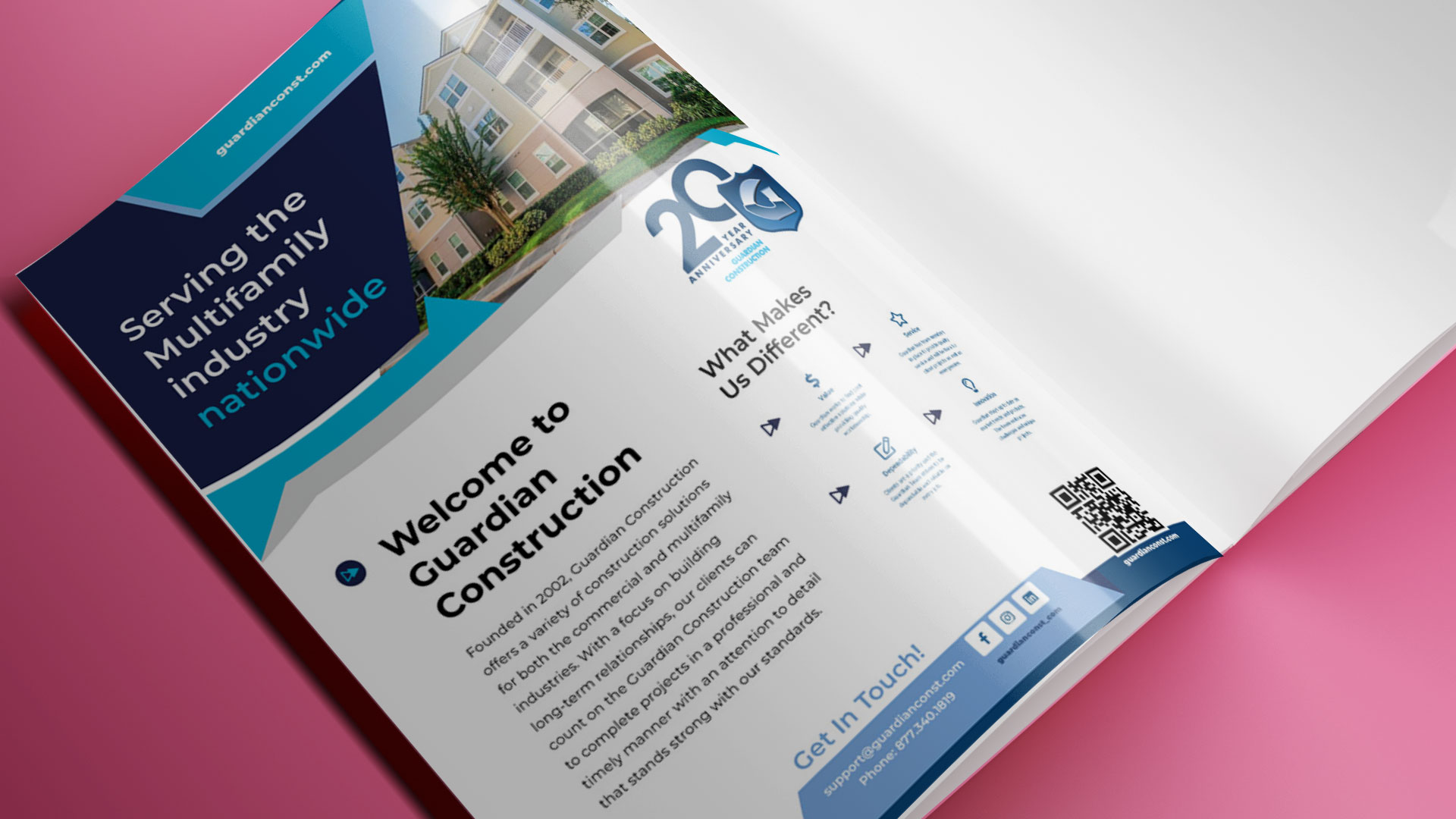 Werbe-Design von Sarina.dsg für GUARDIAN CONSTRUCTION   | Design #29794792