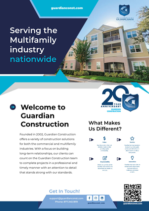 Advertisement Design by Sarina.dsg for GUARDIAN CONSTRUCTION   | Design: #29794793
