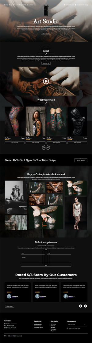 Web Design by Thinkssoft