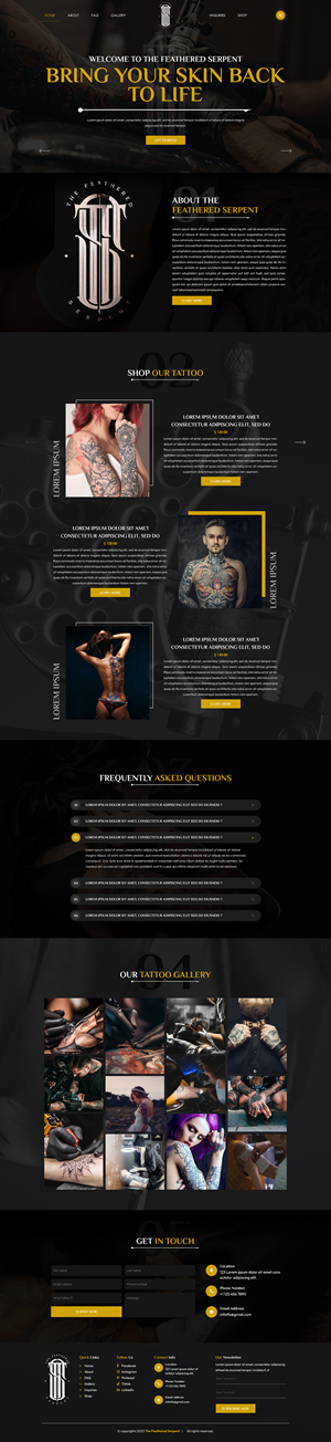 Web Design by Titan Eagle for this project | Design: #29792711