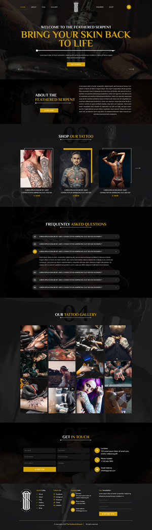 Web Design by Titan Eagle for this project | Design: #29792712