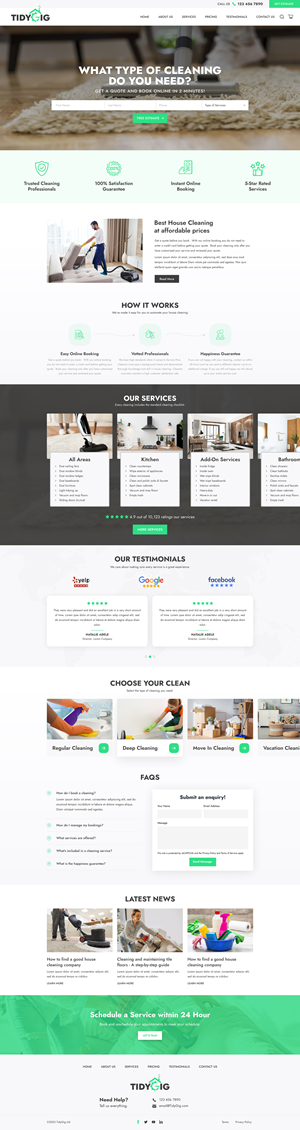 Web Design by Dolyjahin7 for this project | Design: #29799554