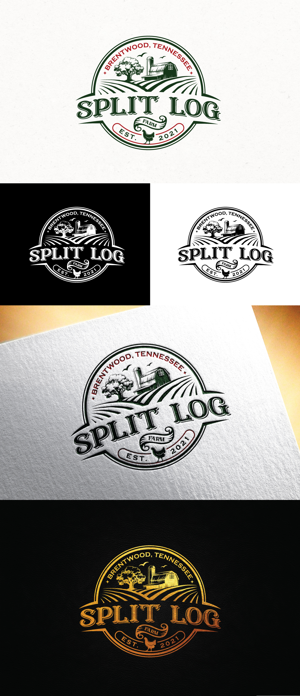 Logo Design by Logo Stock for Freedom Farm | Design #29788700