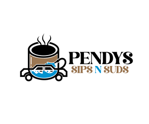 Diseño de Logo por LogoPoko para Pendys Sip N Suds | Diseño #29785971