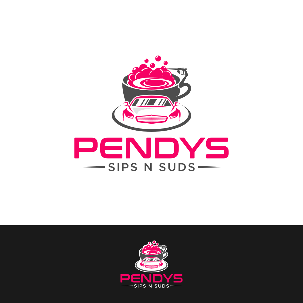 Diseño de Logo por 3n0h99 para Pendys Sip N Suds | Diseño #29784358