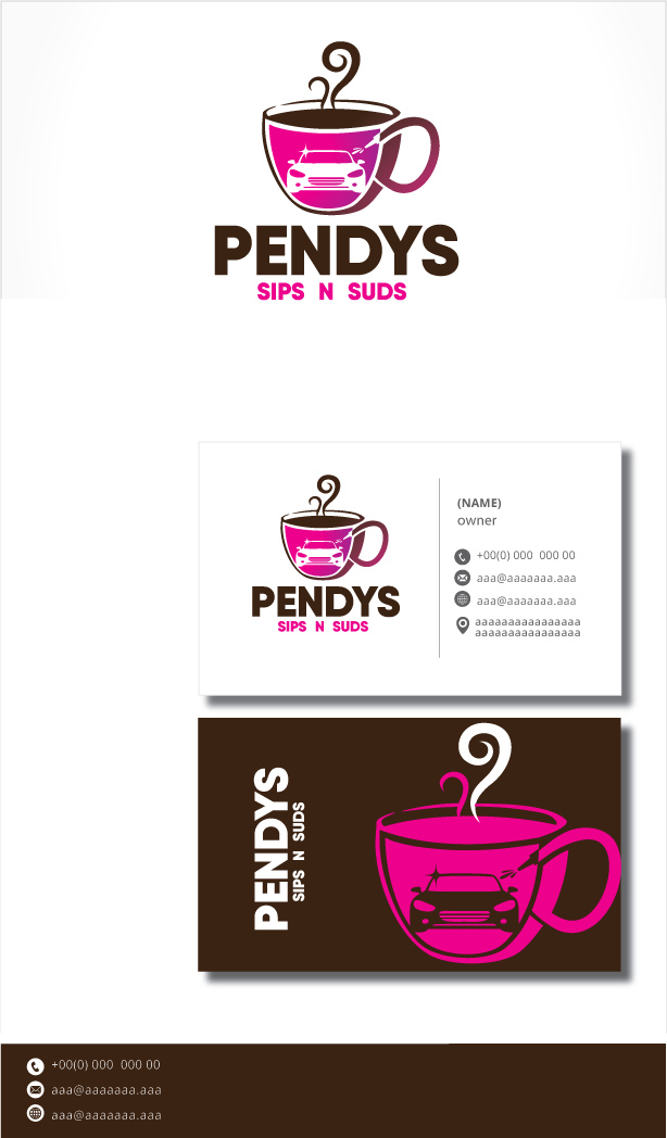 Logo Design by zebronicgraphic for Pendys Sip N Suds | Design #29784762