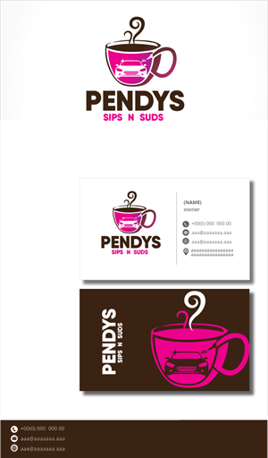 Logo Design by zebronicgraphic for Pendys Sip N Suds | Design: #29784762