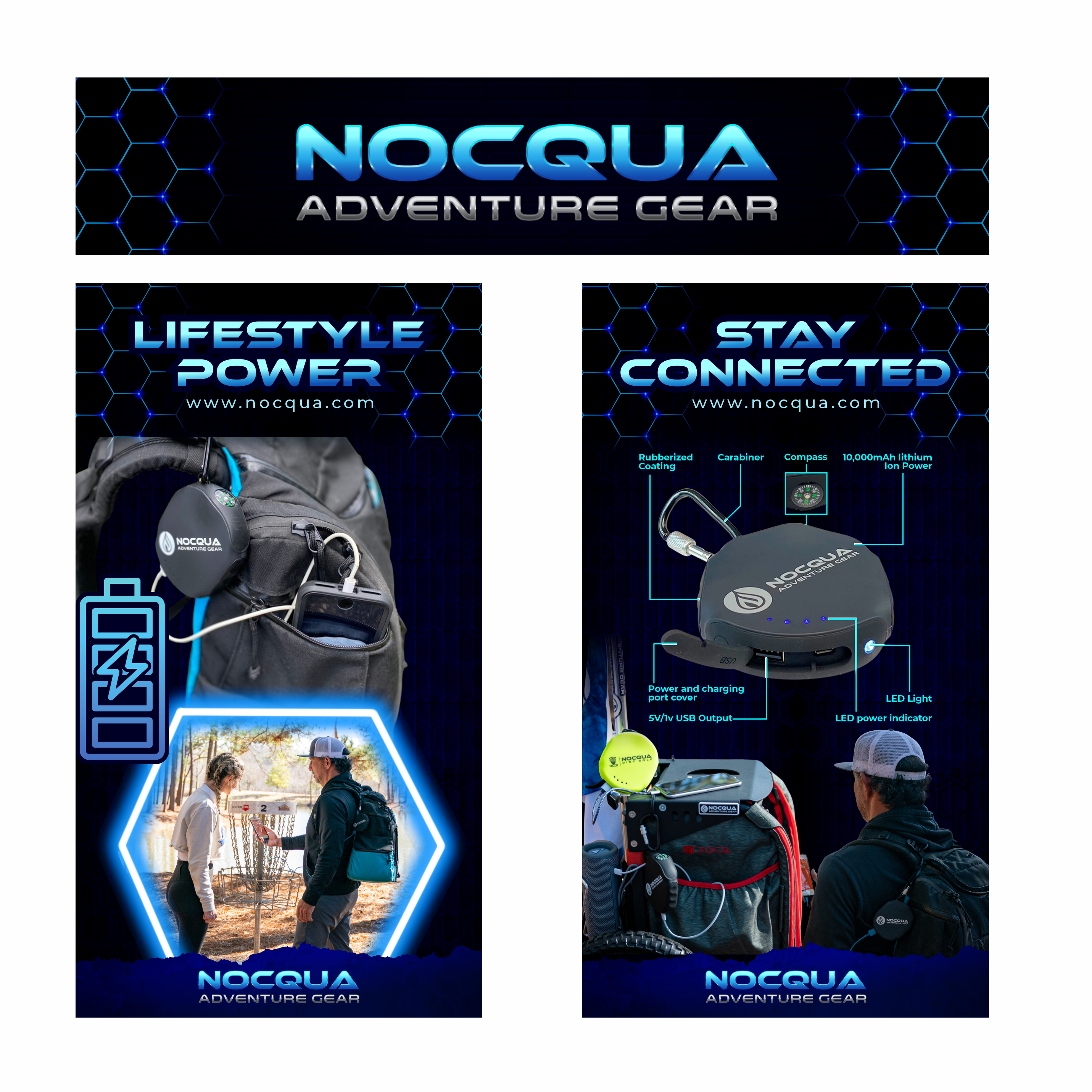 Graphic Design by Excellar Hub for Nocqua Adventure Gear | Design #29822884