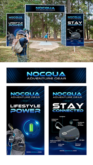 Graphic Design by debdesign for Nocqua Adventure Gear | Design: #29811089