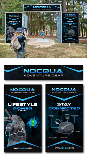Graphic Design by debdesign for Nocqua Adventure Gear | Design: #29813237