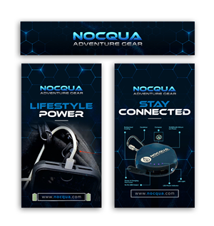 Graphic Design by debdesign for Nocqua Adventure Gear | Design: #29827159