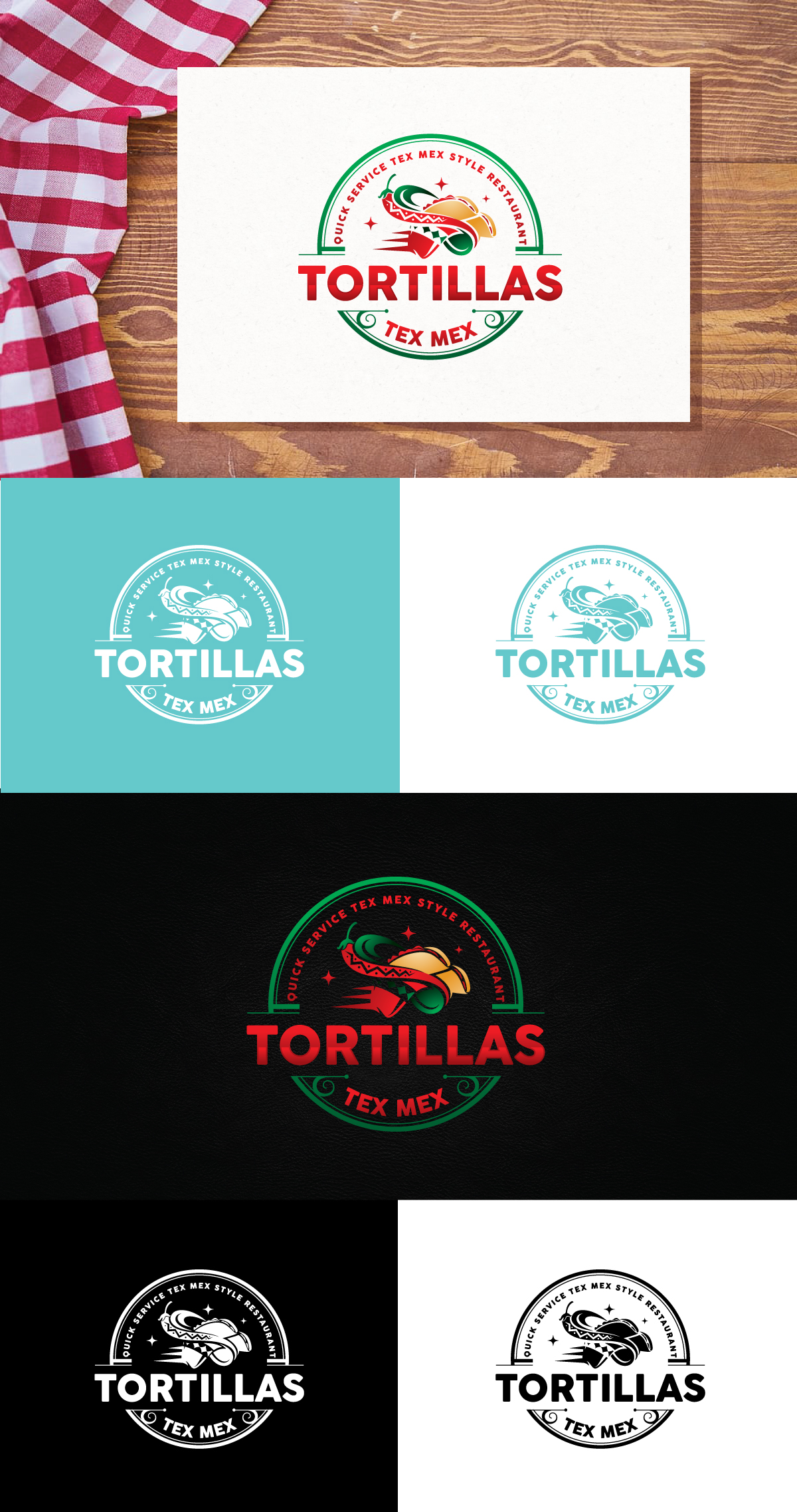 Logo-Design von Logo Stock für Tortillas Tex Mex | Design #29789826