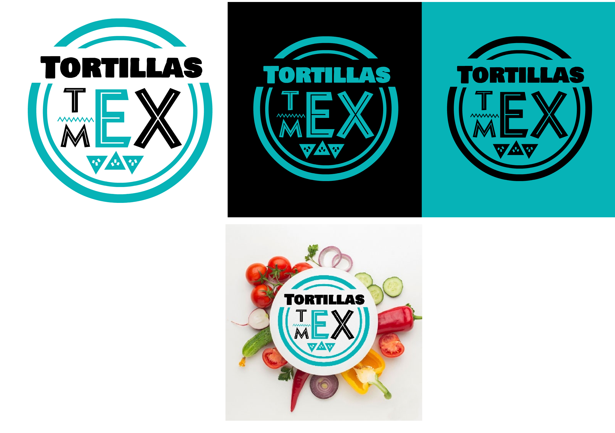 Logo Design by Khuz for Tortillas Tex Mex | Design #29818400