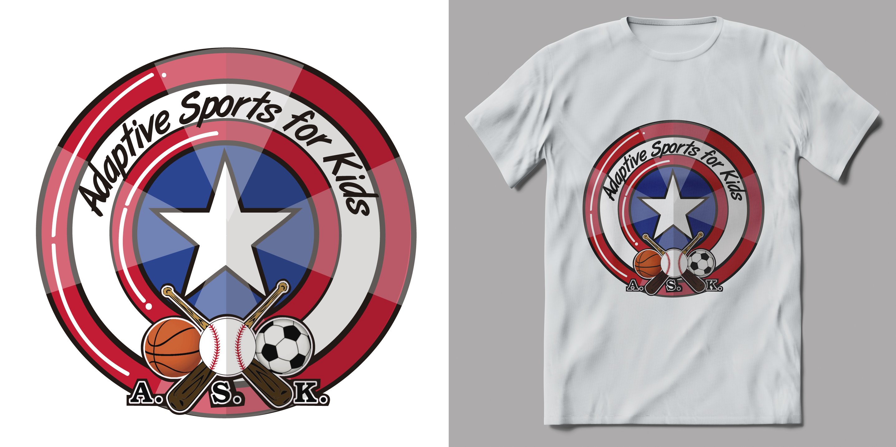 Diseño de Camiseta por LoreDesign para Adaptive Sports for Kids | Diseño #29790016