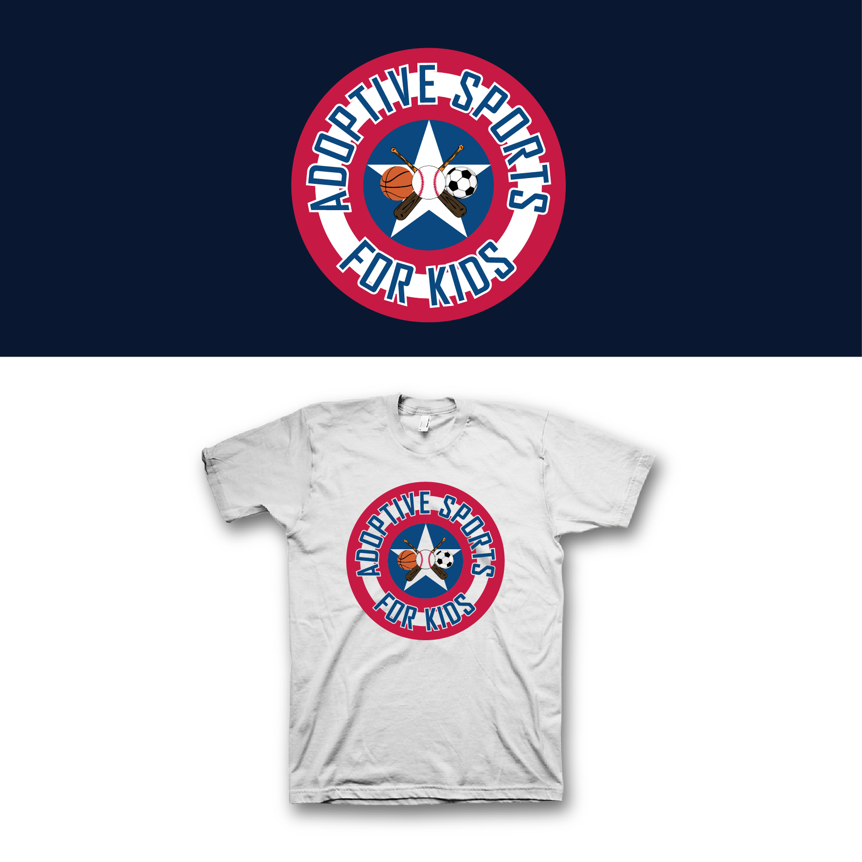 Diseño de Camiseta por saka.aleksandar para Adaptive Sports for Kids | Diseño #29813201