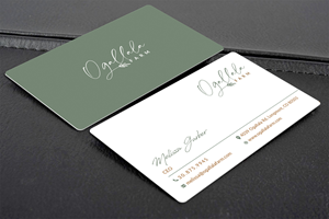 Business Card Design by Creative Moon Design for Ogallala Farm, LLC | Design: #29788307