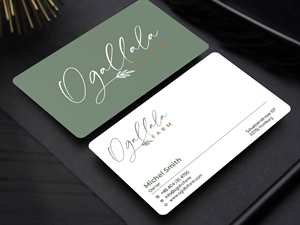 Diseño de Tarjeta de Presentación por Graphixpointt para Ogallala Farm, LLC | Diseño: #29787083