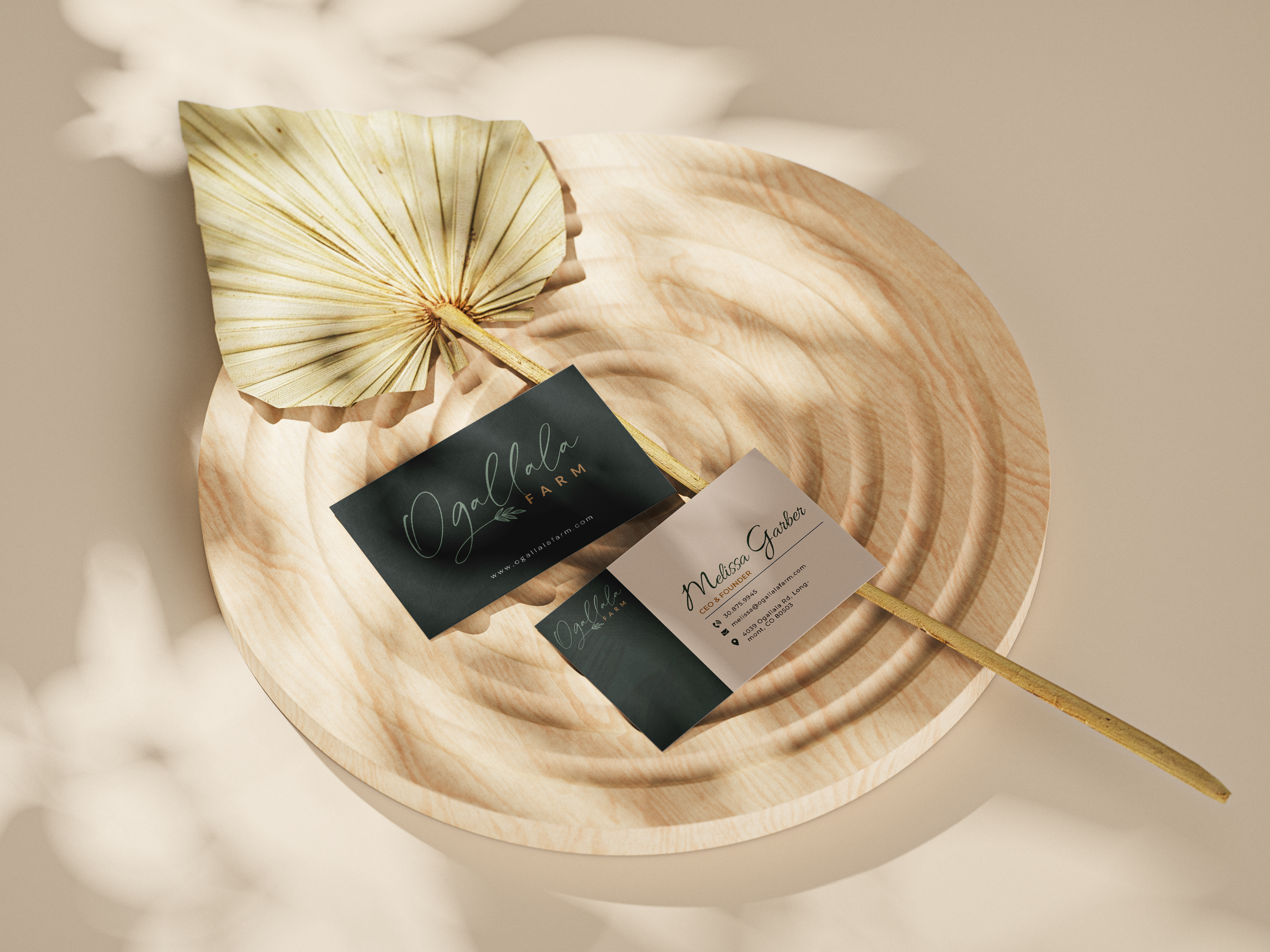 Diseño de Tarjeta de Presentación por AP Creatives para Ogallala Farm, LLC | Diseño #29788976