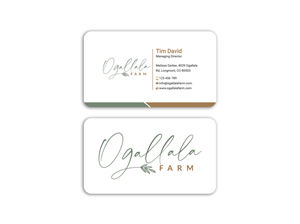 Business Card Design by Expert Bappy for Ogallala Farm, LLC | Design: #29790541