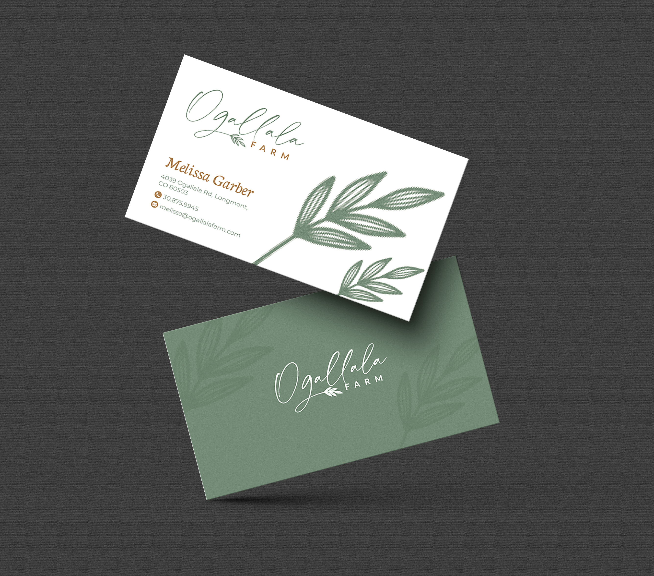 Visitenkarten-Design von artbitin für Ogallala Farm, LLC | Design #29788569