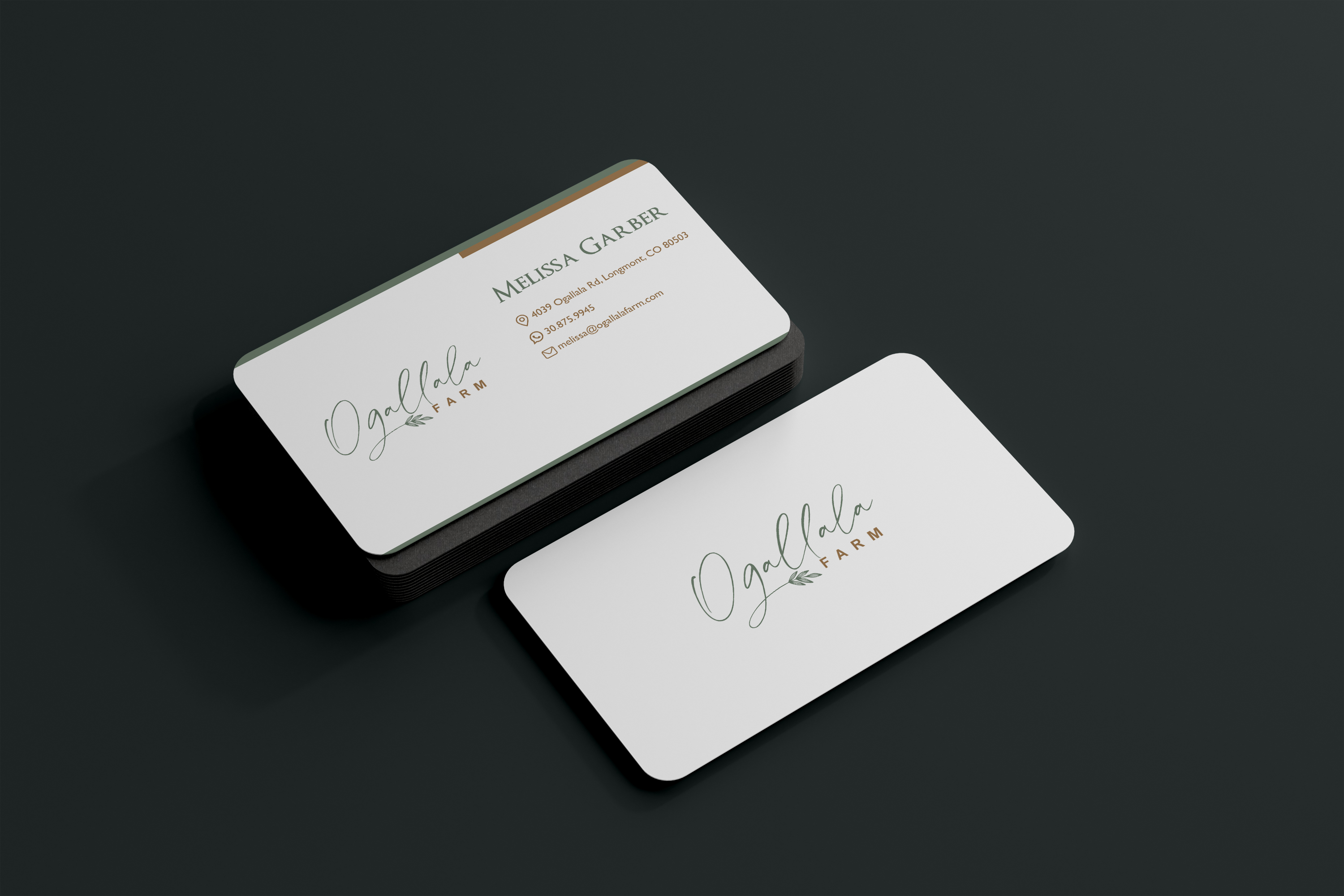 Business Card Design by rastf2day for Ogallala Farm, LLC | Design #29788297