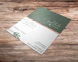 Diseño de Tarjeta de Presentación por Verified artistry (Design garden) para Ogallala Farm, LLC | Diseño: #29802226