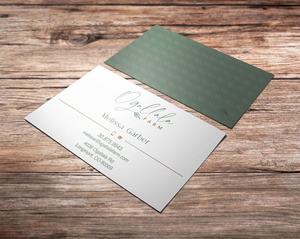 Diseño de Tarjeta de Presentación por Verified artistry (Design garden) para Ogallala Farm, LLC | Diseño: #29802233