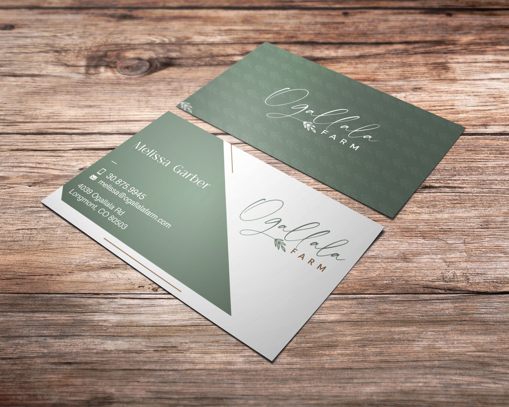 Design de Carte de Visite par Verified artistry pour Ogallala Farm, LLC | Design #29802236