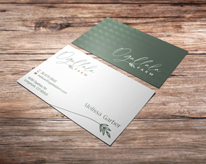 Diseño de Tarjeta de Presentación por Verified artistry (Design garden) para Ogallala Farm, LLC | Diseño: #29802237