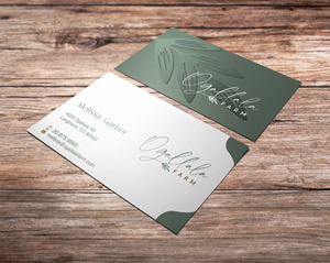 Diseño de Tarjeta de Presentación por Verified artistry (Design garden) para Ogallala Farm, LLC | Diseño: #29816059