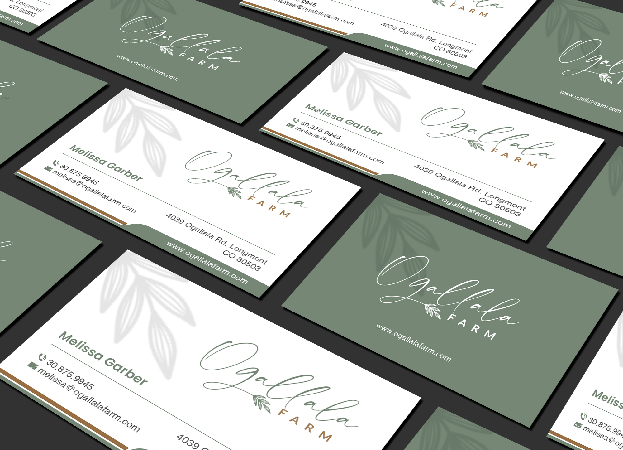 Design de Carte de Visite par Creations Box 2015 pour Ogallala Farm, LLC | Design #29796624